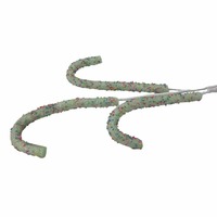 3 Green Candy Canes