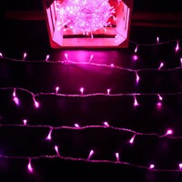 420 Dual Colour String Light W&amp;B Clear Cable