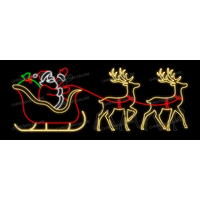 Santa &amp; Sleigh with 2 Reindeer's      PRE-ORDER NOW!