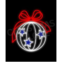 Round Ball with Bow - In stock Now!