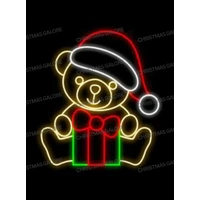 Teddy with Present - In stock now!