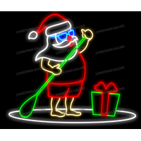 Santa on Paddle Board - On Stock NOW!