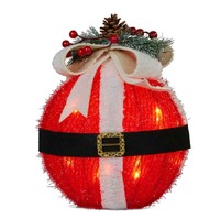 LED Santa Belly Ball 25cm