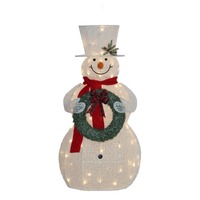 LED White Outdoor Snowman 150cm