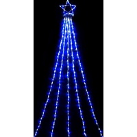 LED Waterfall Light with Star