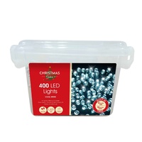 400 Fairy Lights White Wire