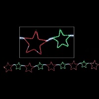 LED BIG Star Chain Ropelight
