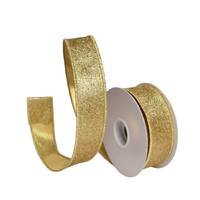 Gold Glitter Ribbon