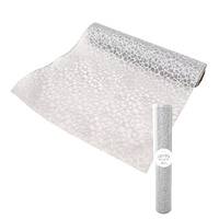 Table Runner 2mx35cm Silver