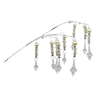 Pearl Acrylic Crystal Drape Spray