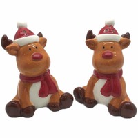 Reindeer Salt &amp; Pepper Shakers