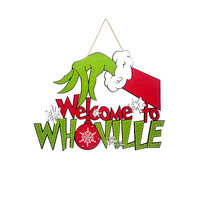 Welcome Whoville Metal Sign