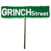 21&quot;x 6&quot; Grinch Street Sign..