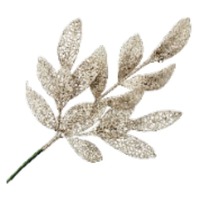 22&quot; Leaf Spray Champagne