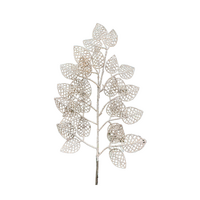 24&quot; Leaf Spray Champagne