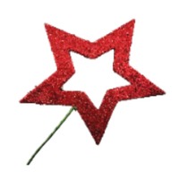 9&quot; Star Pick Red