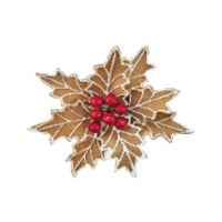 8&quot; Poinsettia with Red