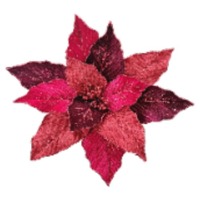 16&quot; Large Red Poinsettia