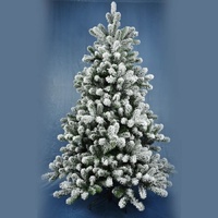 SO710008 (210cm) 7&#39; Flocked mixed Pine 931 Tips Hooked