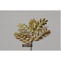 22&quot; Leaf Spray Gold