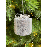 3' Round Gift Box Silver