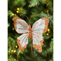 7' Butterfly with Glitter Edging