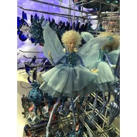 13&#39; Hanging Angel Pale Blue