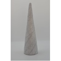 Cone Tree w.silver diamond 65×18×18cm