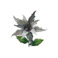 10&quot; POINSETTIA SINGLE STEM