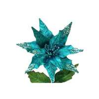10&quot; POINSETTIA SINGLE STEM