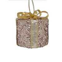 3&quot; XMAS ORNAMENT CHAMPAGNE