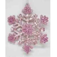6&quot; SNOWFLAKE PINK
