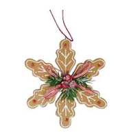 6&quot; SNOWFLAKE