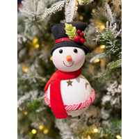 10" Snowman on Ball