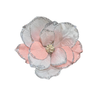12" Magnolia Pink &amp; White