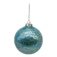 Blue Glass Bauble