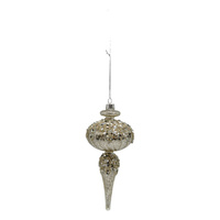 Beaded Finial - 19cm