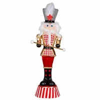 Xmas Check Nutcracker 66cm H - REDUCED