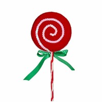 Candy Cane Lollipop 30cm h