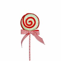 Candy Cane Lollipop 20cm h