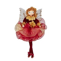 Burgundy Fairy 30cm h