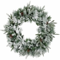 36&quot; Snowy Beechmont Double Wreath
