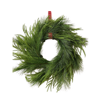 32" Mountain Pine Double Wreath