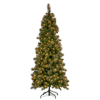 7.5FT Champagne Bristle Christmas Tree SLIM