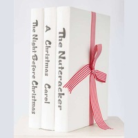 Christmas Paperback Stack