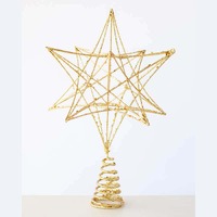 Geo Star Tree Topper 31cm