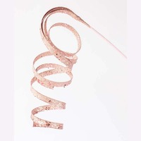 Glitter Curl Pick 37.5cm Pink