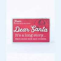 Dear Santa Wall Deco
