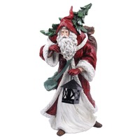 Santa Polyresin 23.5x20.3x43.5cm