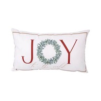 Joy to the World Cotton Cushion 40x25cm